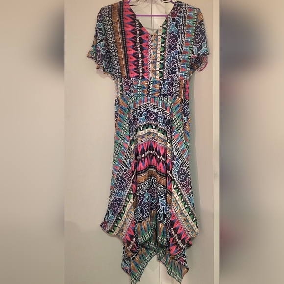 Rabbit Rabbit Rabbit Multicolor Asymmetrical Dress - Picture 7 of 7